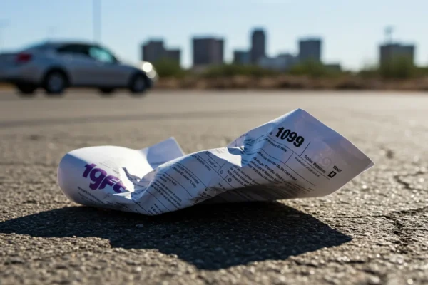 Lyft Phoenix: Reclama Salarios 1099 Tras Accidente 2026