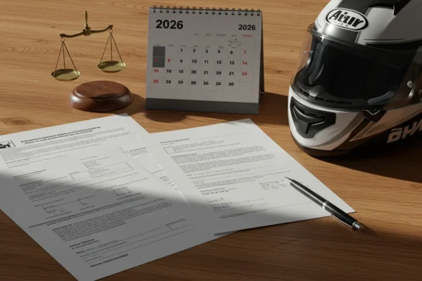 Accidente Moto: Historial Conducción Crucial en 2026