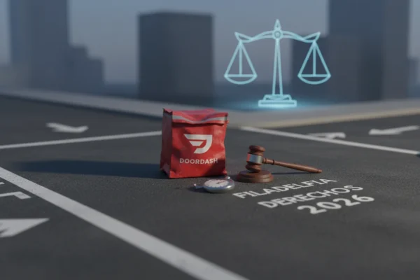 Accidentes DoorDash Filadelfia: Derechos 2026