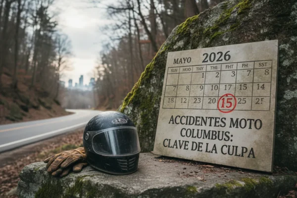 Accidentes Moto Columbus: Clave de la Culpa 2026