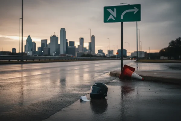 Accidentes moto Instacart Dallas: ¿Quién paga en 2026?