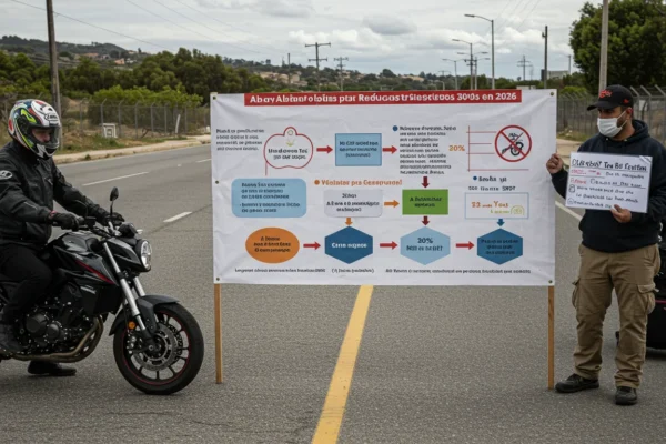 Albany: Motociclistas Reducen Riesgos 30% en 2026