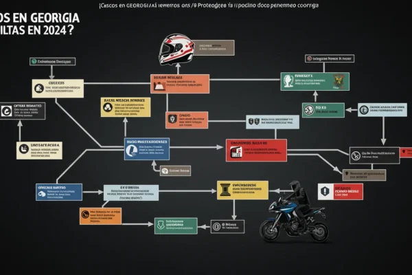 Cascos en Georgia: ¿Protegen los motociclistas en 2024?
