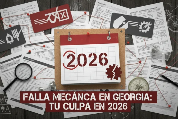 Falla Mecánica en Georgia: Tu Culpa en 2026