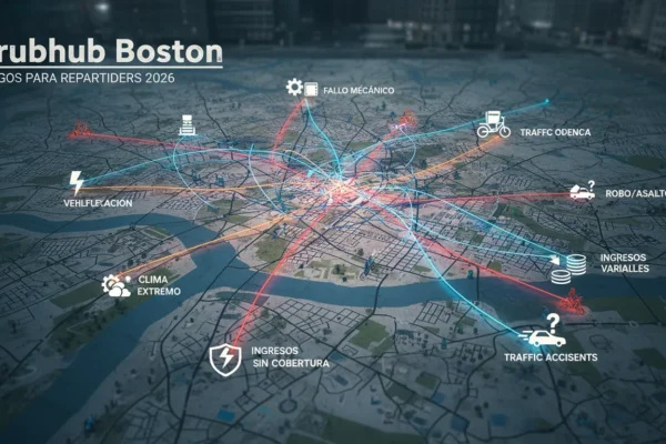 Grubhub Boston: Riesgos para Repartidores 2026