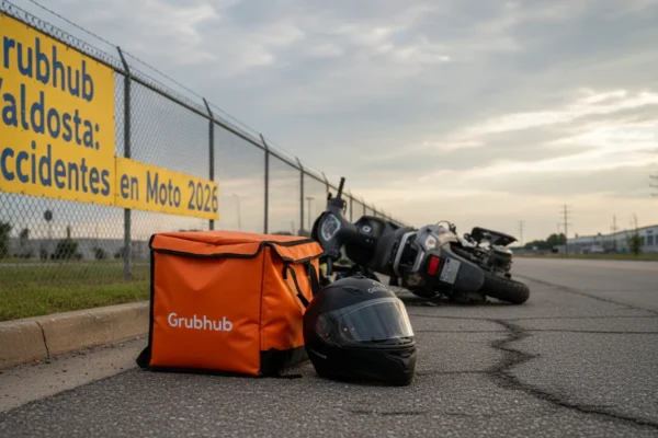 Grubhub Valdosta: Accidentes en Moto 2026