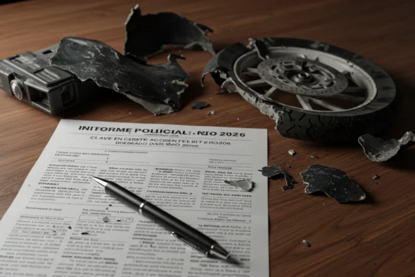 Informe Policial: Clave en Accidente Moto 2026