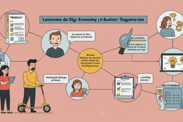 Lesiones de Gig Economy en Boston: ¿Están Seguros los