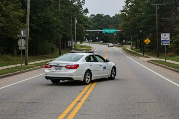 Lyft Alpharetta: ¿Accidente en North Point Parkway en