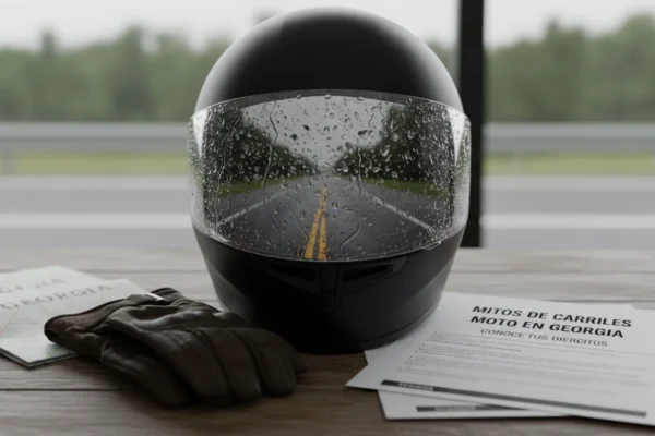 Mitos de Carriles Moto en Georgia: ¿Conoces tus Derechos