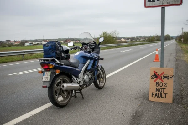 Roswell: 80% de accidentes no son culpa del motociclista