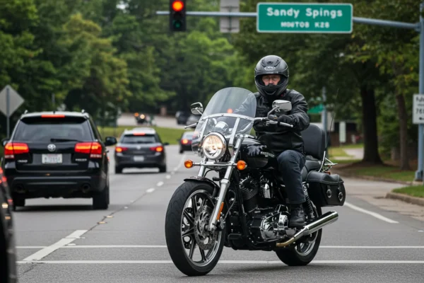 Sandy Springs: Riesgos Viales en 2026 para Motociclistas