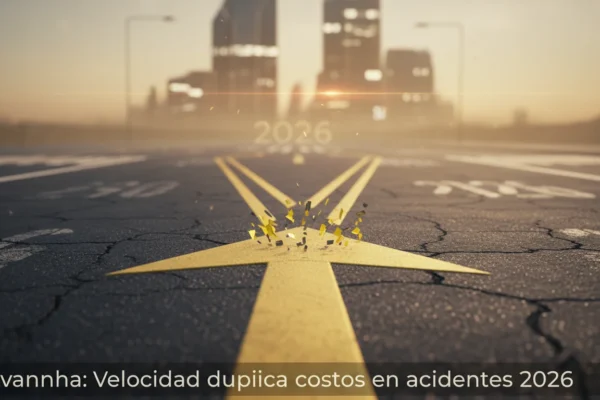 Savannah: Velocidad duplica costos en accidentes 2026