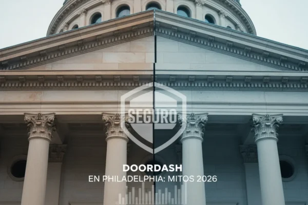 Seguro DoorDash en Philadelphia: Mitos 2026