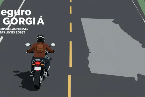 Accidentes de Moto: Ley Georgia 2026 Cambia Todo