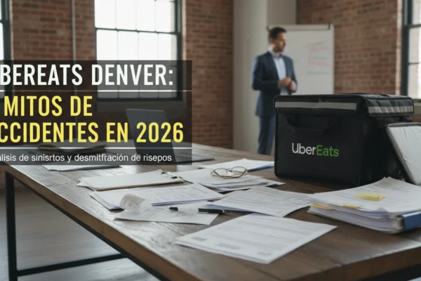 UberEats Denver: 4 mitos de accidentes en 2026