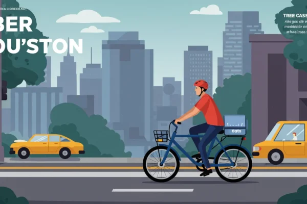 UberEats Houston: Riesgos de bici eléctrica en 2026