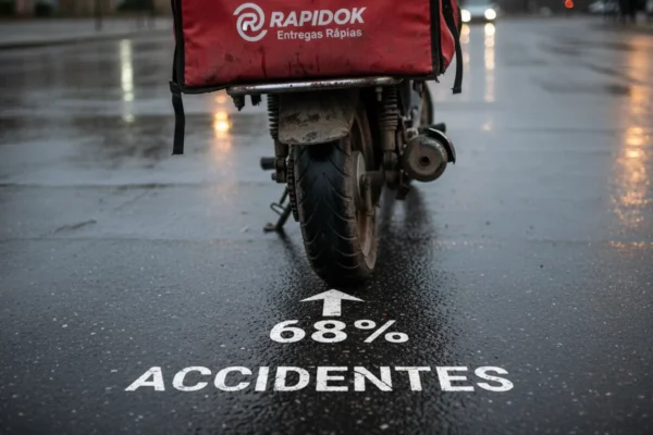 68% de Accidentes: Navegación Segura para Repartidores en