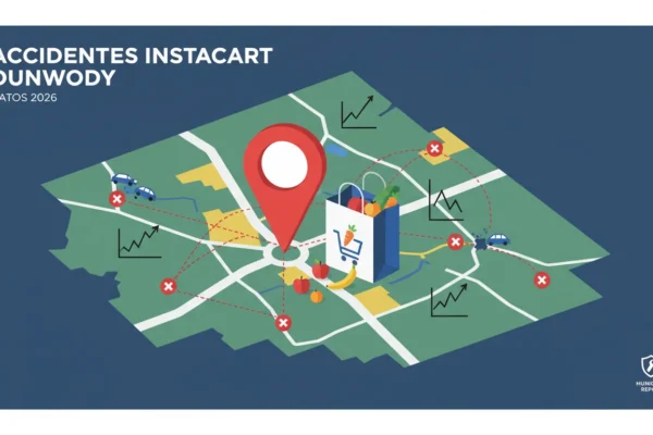 Accidentes Instacart Dunwoody: Datos 2026