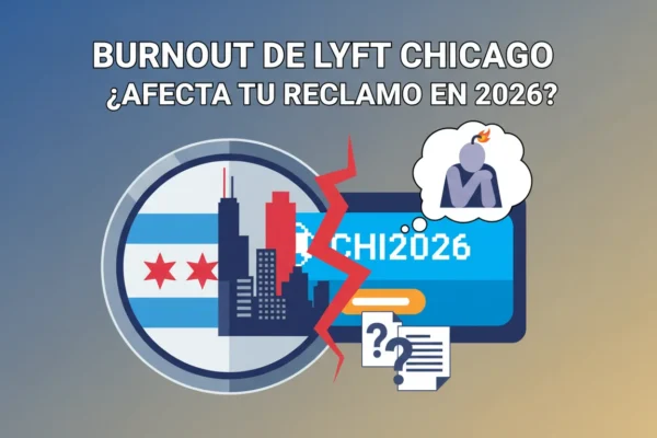 Burnout de Lyft Chicago: ¿Afecta tu reclamo en 2026?