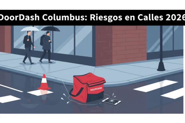 DoorDash Columbus: Riesgos en Calles 2026