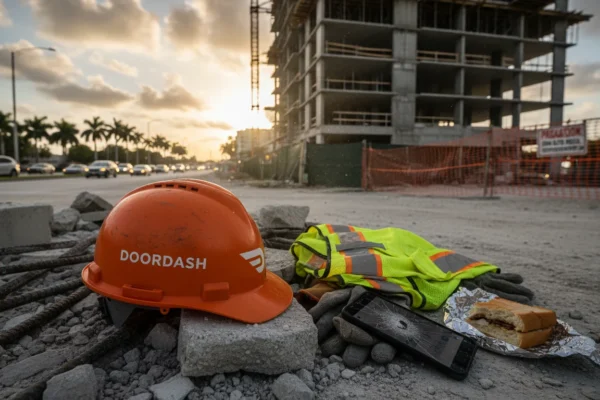 DoorDash Miami 2026: Distracción al volante letal