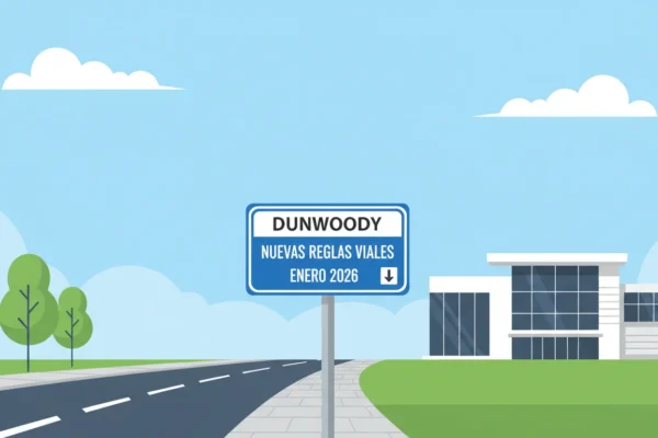 Dunwoody: Nuevas Reglas Viales en 2026