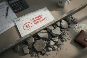 Escombros en I-75: ¿Quién paga en 2026?