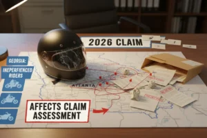 Georgia: Inexperiencia motociclista afecta reclamo 2026