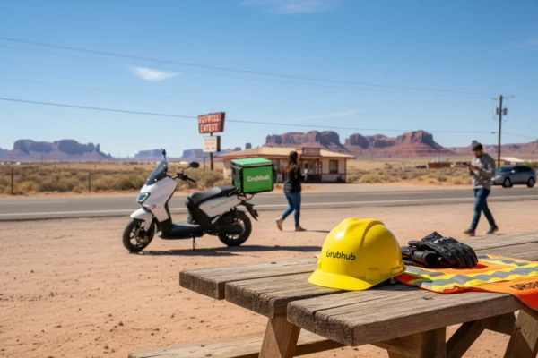 Grubhub Moto: Distracción al Volante en Roswell 2024