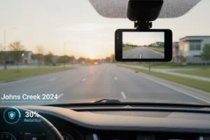 Johns Creek: Dashcams Reducen Accidentes 30% en 2024