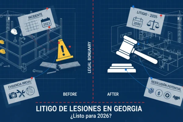 Litigio de Lesiones en Georgia: ¿Listo para 2026?