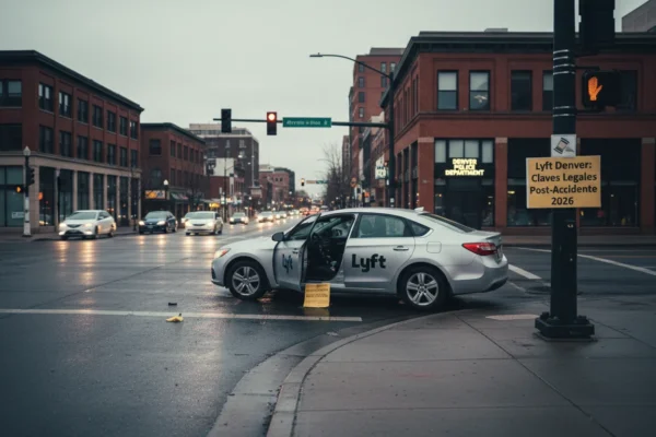 Lyft Denver: Claves Legales Post-Accidente 2026
