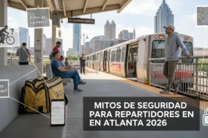 Mitos de Seguridad para Repartidores en Atlanta 2026
