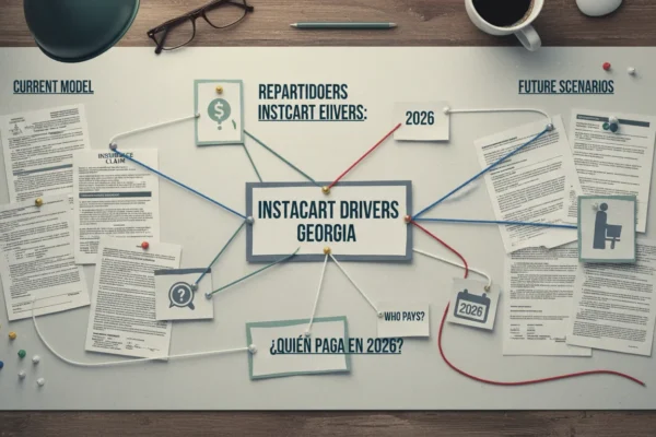 Repartidores Instacart Georgia: ¿Quién paga en 2026?
