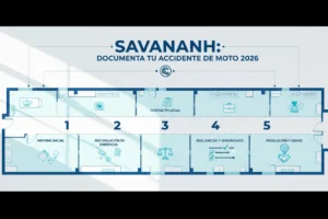 Savannah: Documenta tu Accidente de Moto 2026