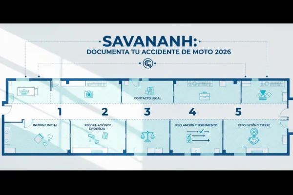 Savannah: Documenta tu Accidente de Moto 2026