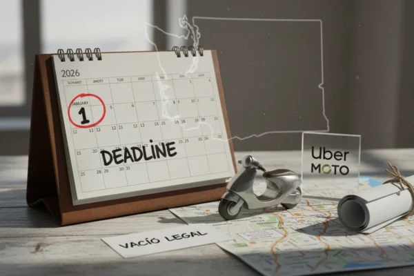 Uber Moto Seattle: Vacío Legal en 2026