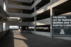 Valdosta: Ley de Tráfico Georgia 2026 y Puntos Ciegos