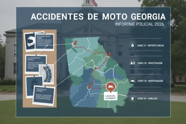 Accidentes de Moto Georgia: Informe Policial 2026