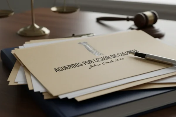 Acuerdos por Lesión de Columna en Johns Creek 2026