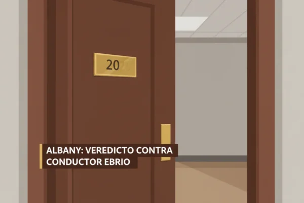 Albany: Veredicto 2026 contra conductor ebrio