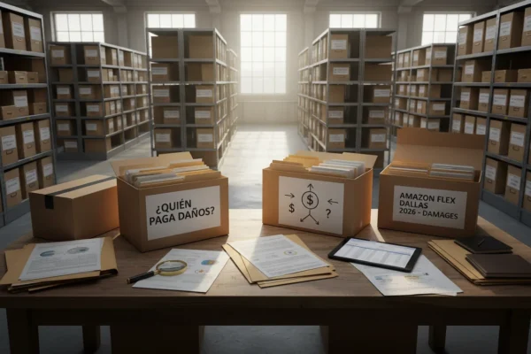Amazon Flex Dallas: ¿Quién Paga Daños en 2026?