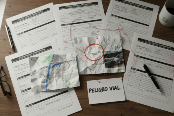 Atlanta: Peligro vial en Peachtree y 14th en 2026