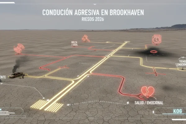 Conducción Agresiva en Brookhaven: Riesgos 2026