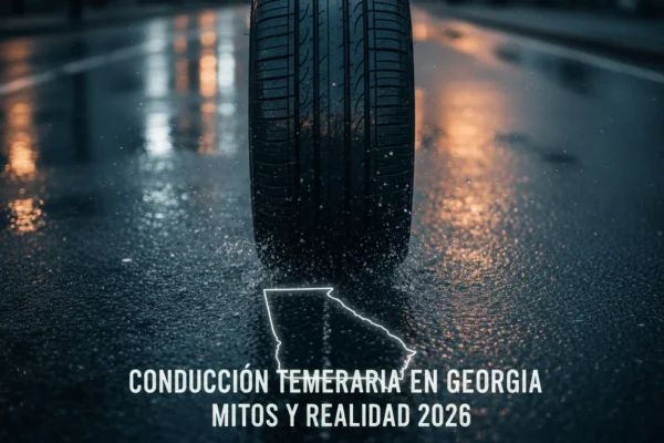 Conducción Temeraria en Georgia: Mitos y Realidad 2026