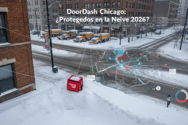 DoorDash Chicago: ¿Protegidos en la Nieve 2026?