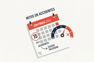 Exceso de velocidad: Mitos en accidentes de Smyrna 2026