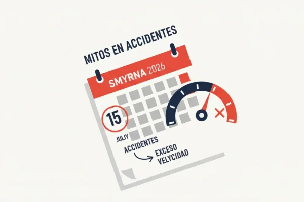 Exceso de velocidad: Mitos en accidentes de Smyrna 2026