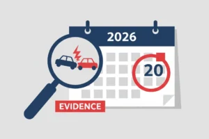 Fotos post-accidente: Evidencia crucial en 2026